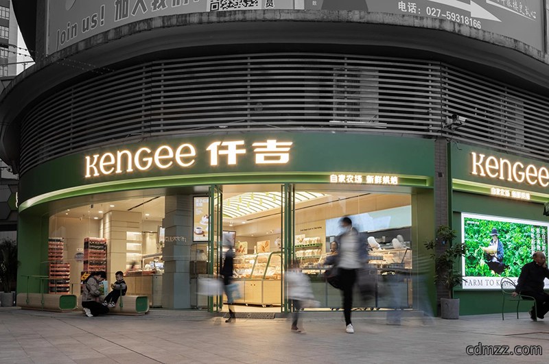 甜品店装修设计分享|效果装出了新高度，太美了