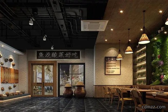 酸菜鱼火锅店装修