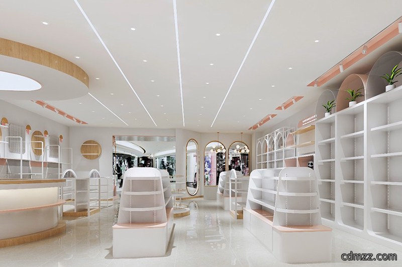 母婴店装修灯光布局