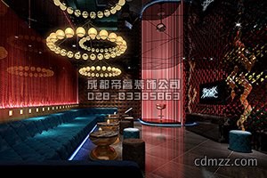 四款潮流ktv娱乐会所装修吊顶效果图