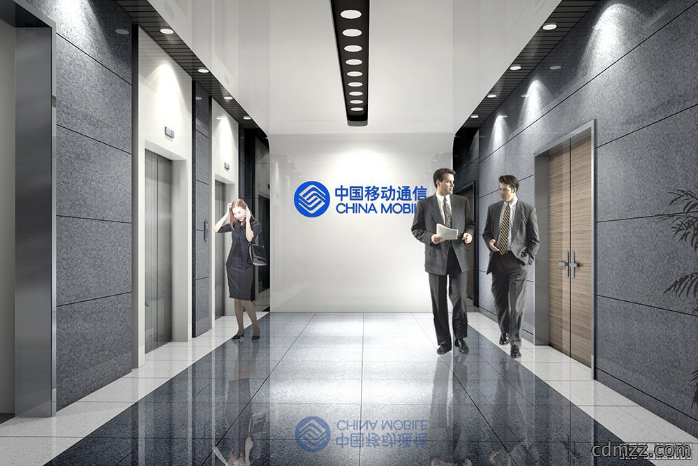 办公楼电梯口设计效果图