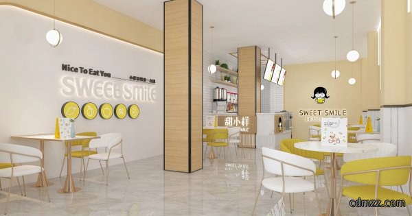 一个新手开奶茶店应该从店铺装修开始！