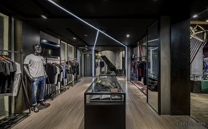 简约风格服装店装修风格