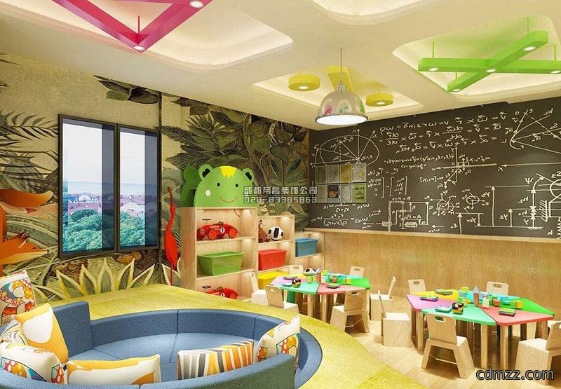 备受家长喜爱的幼儿园装修案例赏析