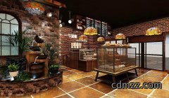甜品店设计 | 法式烘琣店装修图片及效果图
