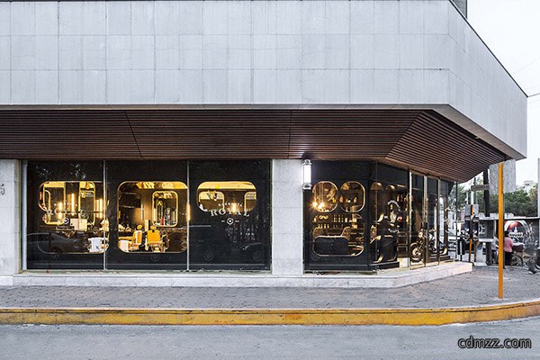 国外高档理发店装修效果图鉴赏