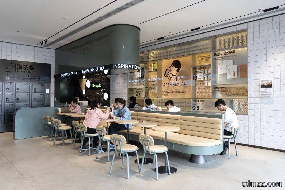 奶茶店面装修环境